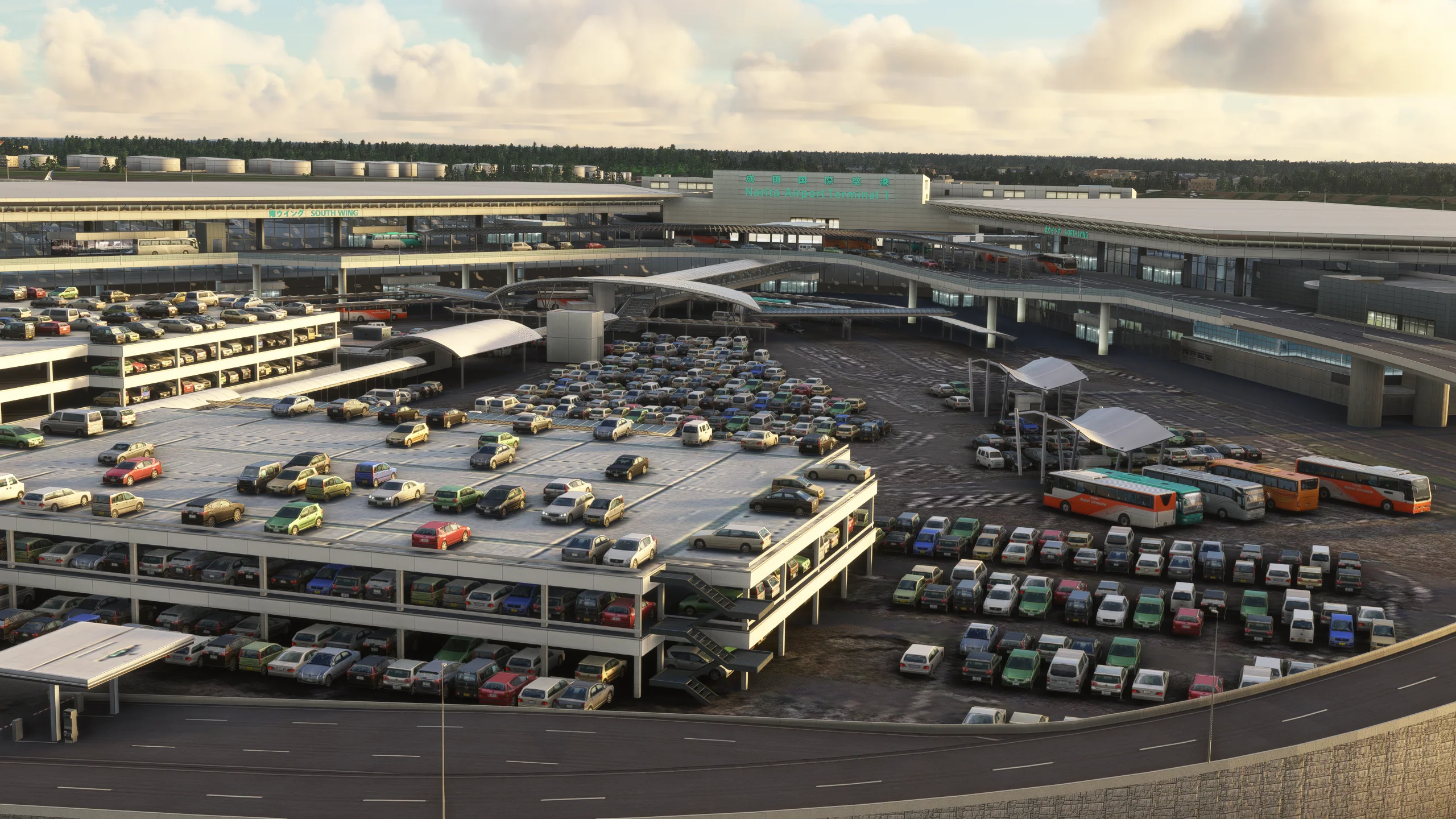 MSFS2024 成田国際空港 シーナリー
