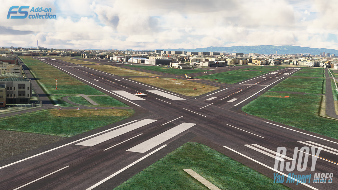 MSFS2024 八尾空港 シーナリー