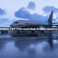 PMDG 737-700高精細アップデート