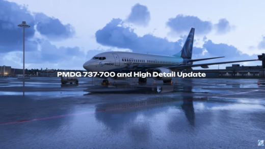 PMDG 737-700高精細アップデート